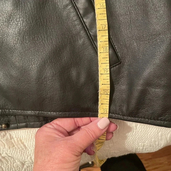 Vintage Black Leather Corvette Jacket Burk’s Bay Small Buttery Soft Coat - Picture 6 of 14